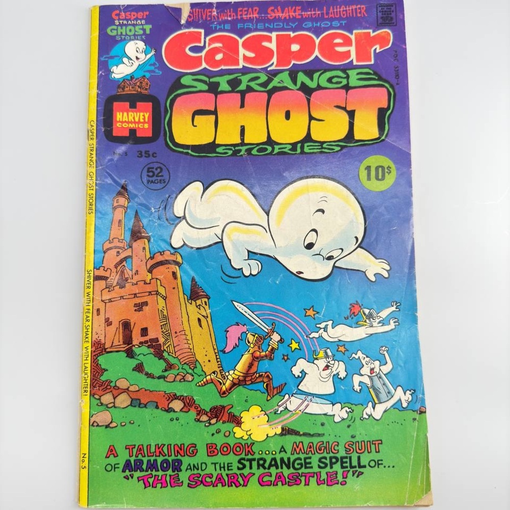 CASPER THE FRIENDLY GHOST STRANGE GHOST STORIES NO. 5 COMIC BOOK HARVEY COMICS